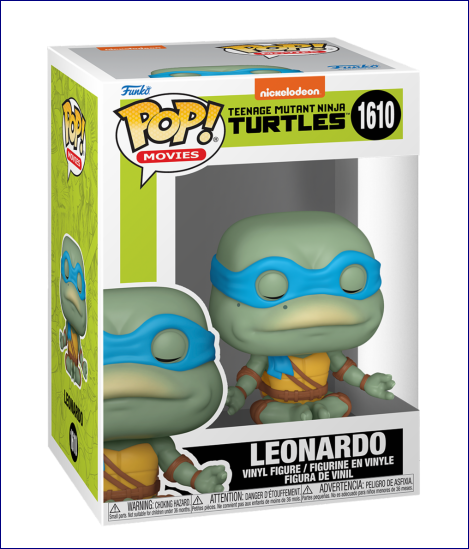 TMNT Tortues Ninja Pop Leonardo Meditating