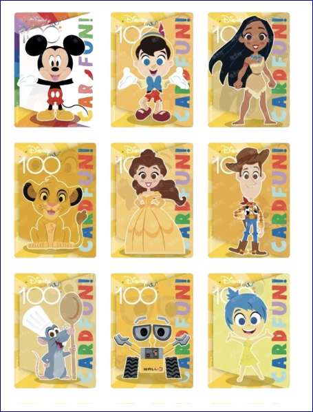 Disney Cardfun D100 Joyful Deluxe Edition