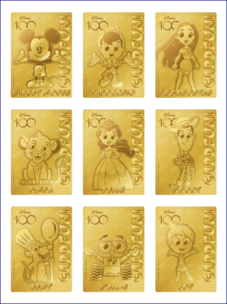 Disney Cardfun D100 Joyful Deluxe Edition