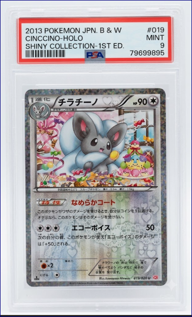 CINCCINO-HOLO 2013 POKEMON JAPONAIS NB BRILLANT COLLECTION #019