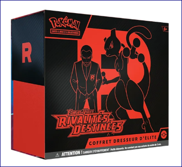 Coffret Dresseur d’Élite (ETB) Pokémon - Rivalités Destinées - EV10 - Français