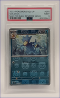 GOLDUCK - MASTER BALL Pokemon 055/165 Reverse 151 SV2a Japanese - PSA 9