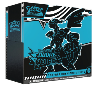 Coffret Dresseur d’Élite (ETB) Pokémon - Foudre Noire - EV10.5 - Français